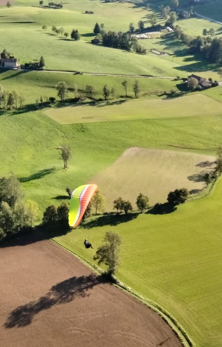 trajectoire et placement dans le plan de vol